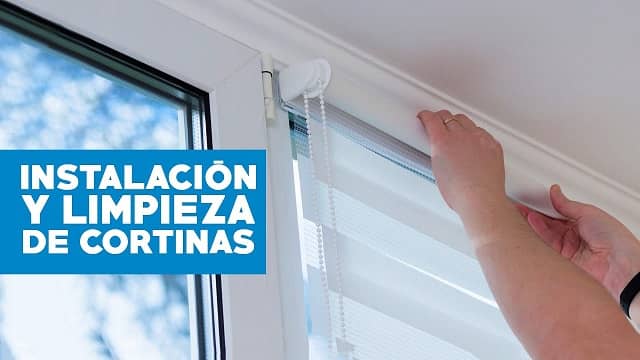 Cómo limpiar las cortinas roller enrollables