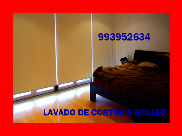 lavado de cortina rollers en surco