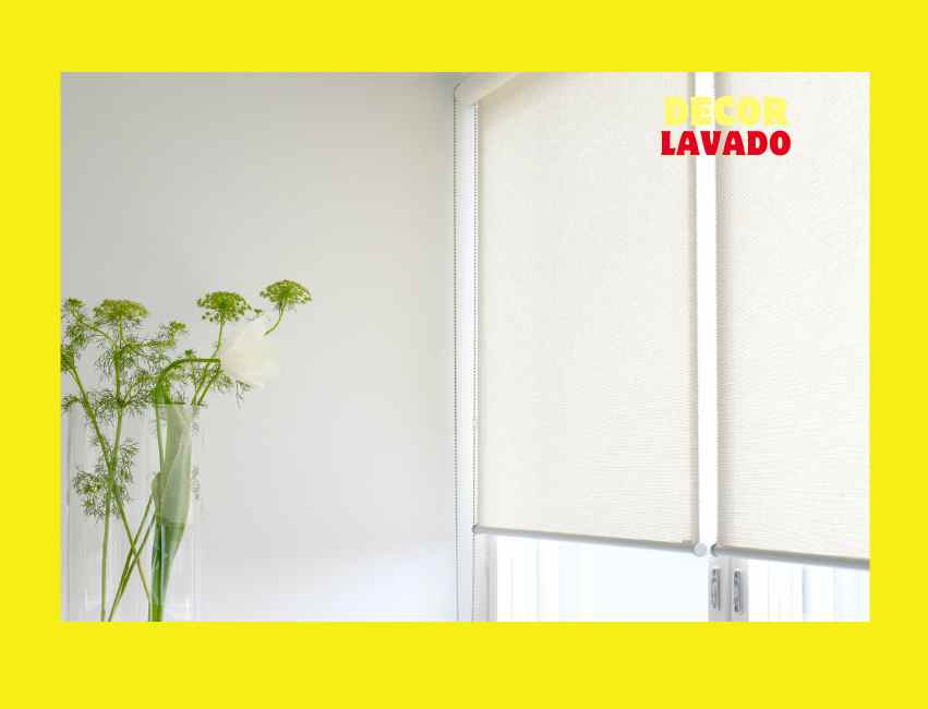 lavado de Cortinas roller Transparentes